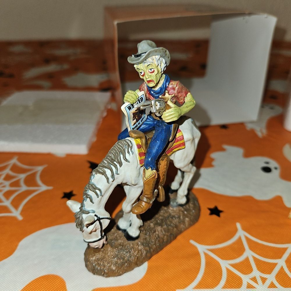 Department 56 Halloween Minature Skeleton Rider Figurine - Picture 5 of 6